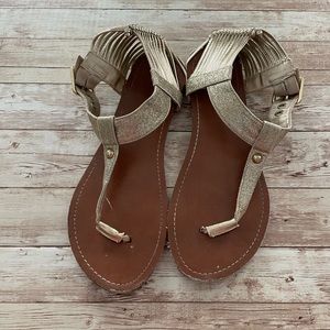 Gold Sandals